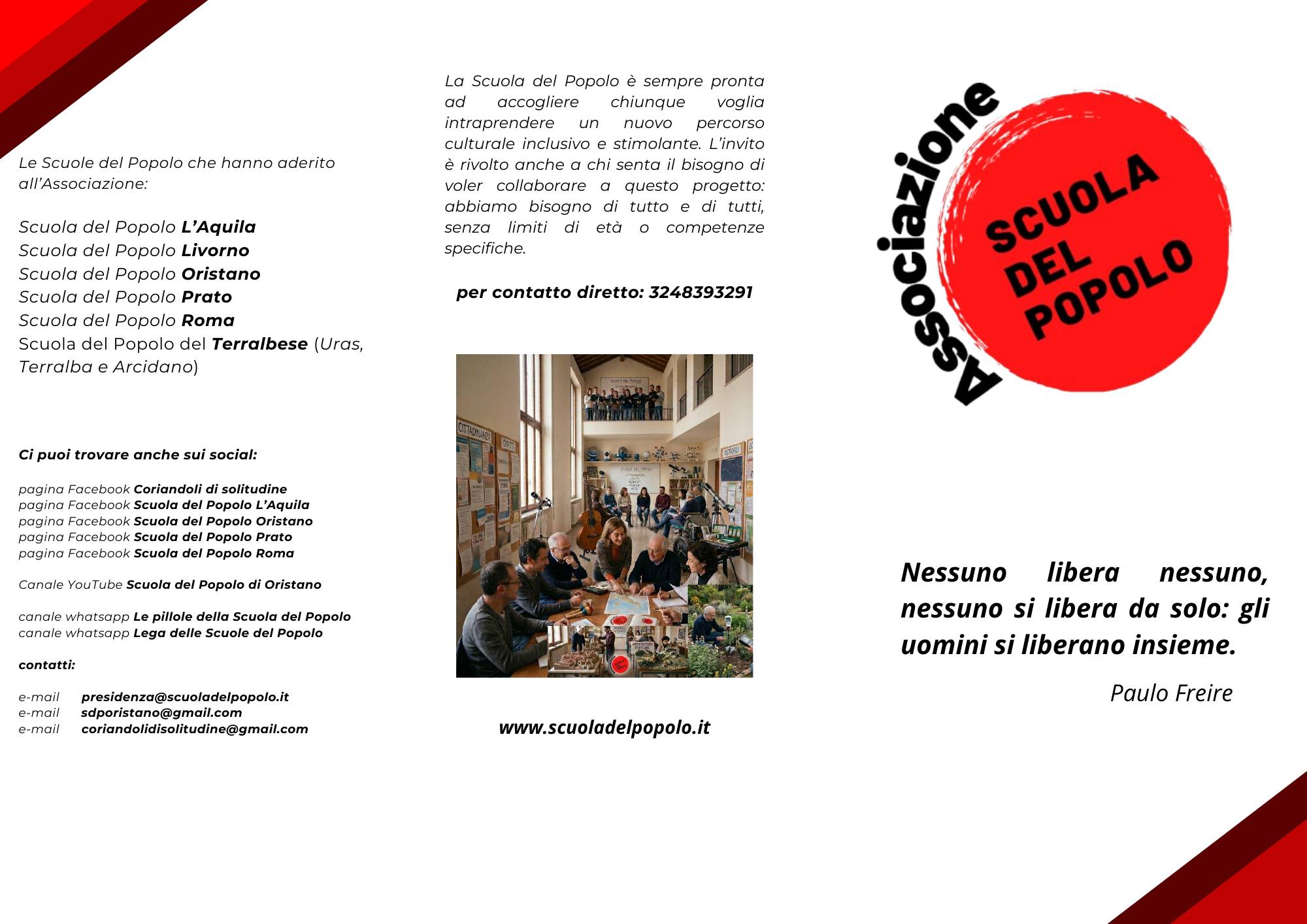 La Scuola del Popolo si presenta