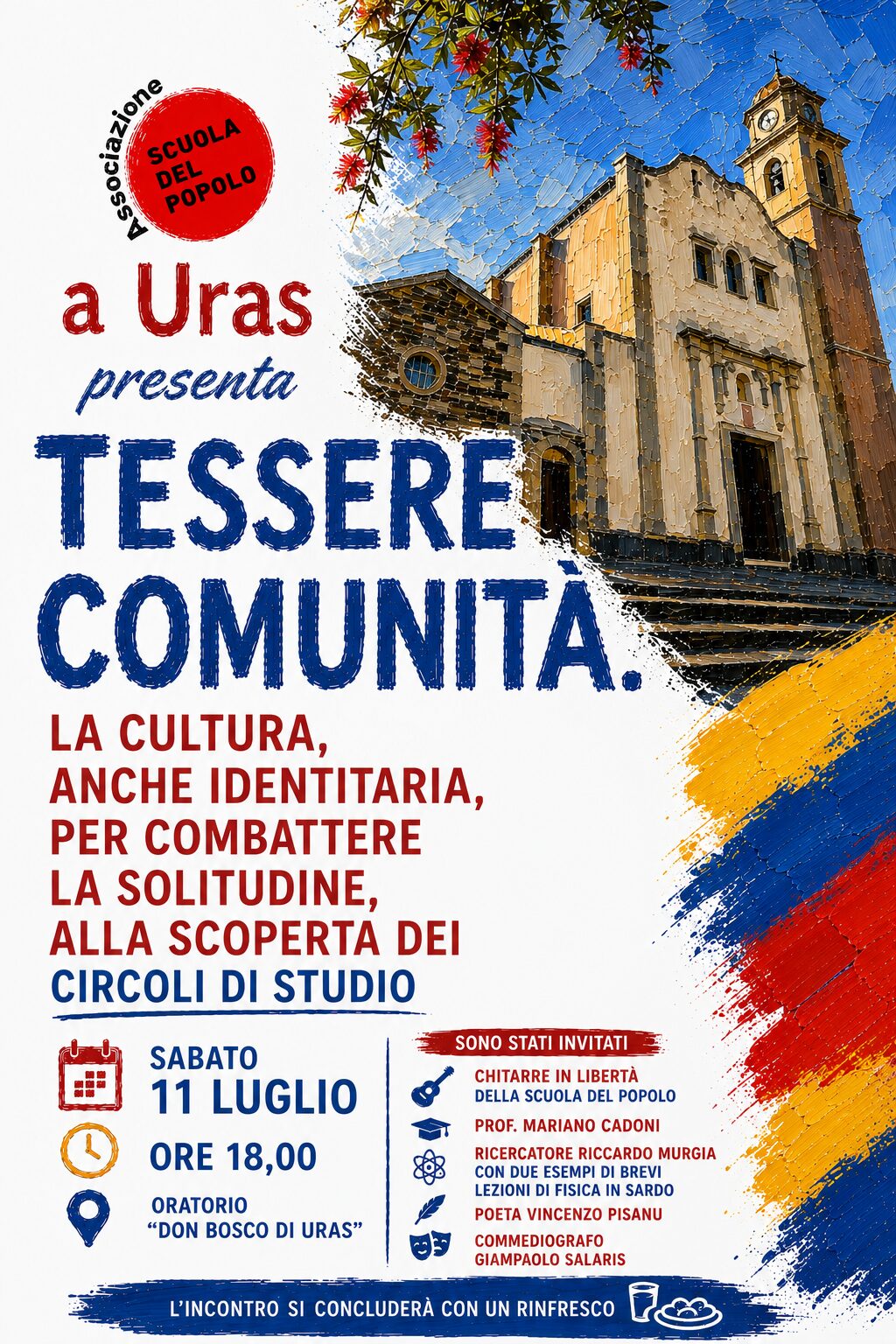 “Tessere Comunità” con la Scuola del Popolo.